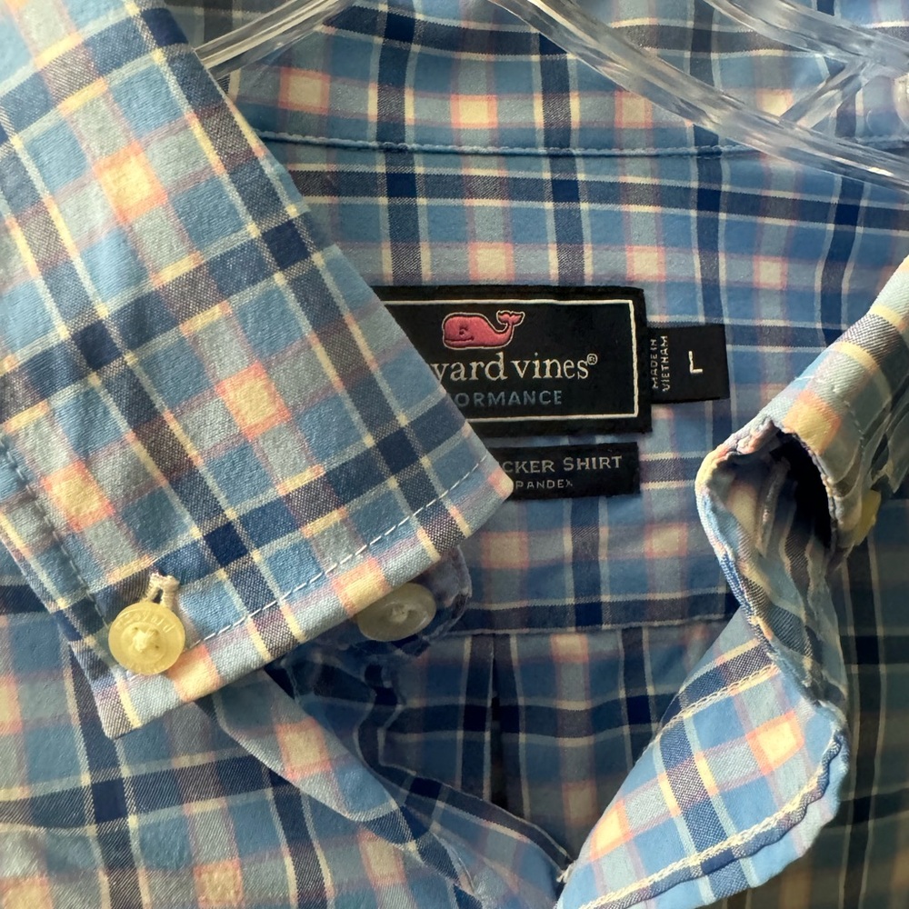 Vineyard Vines Performance Button Down Large - image 4